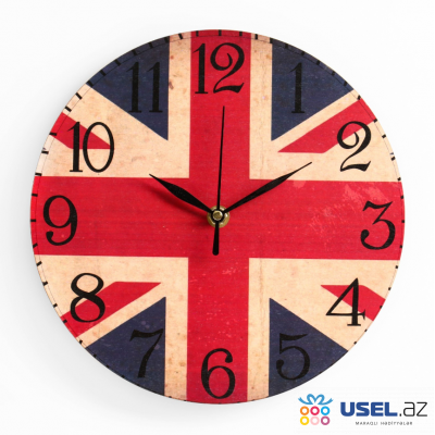 Divar saatı "Britaniya bayrağı"